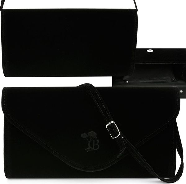 Beltimore Czarna Damska Torebka Kopertówka Mała Beltimore W19. Czarne kopertówki damskie Beltimore, bez wzorów, małe, bez dodatków. Za 65.99 zł.