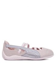 Puma Baleriny Speedcat Ballet Let it Shine Jr 407436 01 Różowy. Czerwone baleriny dziewczęce Puma, bez wzorów, z materiału, bez zapięcia. Za 269.99 zł.