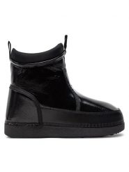 LOVE MOSCHINO Śniegowce JA24072G1LISD000 Czarny. Czarne śniegowce i trapery damskie Love Moschino, ze skóry. Za 389.99 zł.