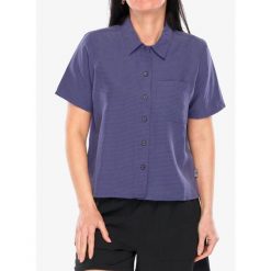 Koszula turystyczna damska Royal Robbins Desert Pucker S/S. Zielone koszule damskie ROYAL ROBBINS, s, bez wzorów, casualowe, bez kołnierzyka. Za 251.99 zł.