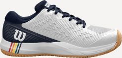 Wilson Rush Pro Ace Clay RG WRS335970 białe 44. Białe buty sportowe męskie Wilson, bez zapięcia. Za 477.58 zł.