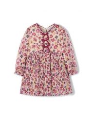 Mayoral Sukienka codzienna 4917 Kolorowy Regular Fit. Sukienki dla dziewczynek Mayoral, bez wzorów, z syntetyku, bez ramiączek. Za 189.99 zł.