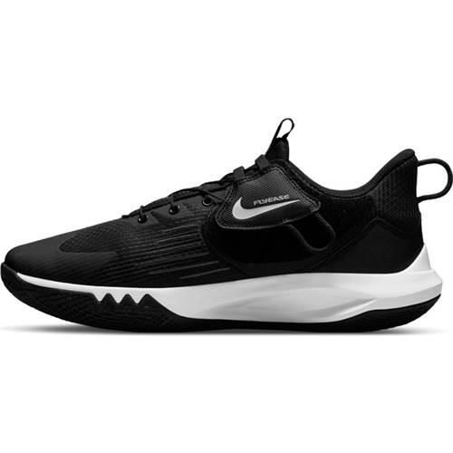 Buty koszykarskie męskie Nike Precision Flyease V. Czarne buty sportowe męskie Nike, z materiału, bez zapięcia, do koszykówki. Za 439.00 zł.