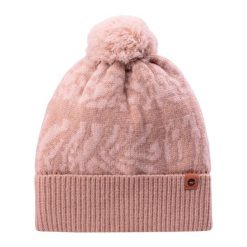 Czapka Damska Coldie. Brązowe czapki i kapelusze damskie Hi-tec, z aplikacjami, z materiału. Za 75.99 zł.