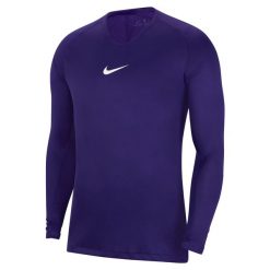 Bluza Męska Park DriFIT Base Layer Top. Fioletowe bluzy męskie Nike, l, bez wzorów, z materiału, bez kaptura. Za 122.90 zł.