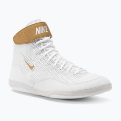 Buty zapaśnicze męskie Nike Inflict 3. Czarne buty sportowe męskie Nike, bez zapięcia. Za 509.00 zł.