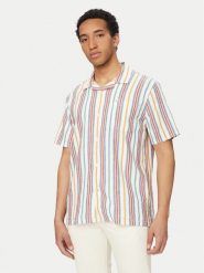 Barbour Koszula Waterbay MSH5712WH11 Biały Regular Fit. Białe koszule męskie Barbour, l, bez wzorów, z bawełny, bez kołnierzyka, bez ramiączek. Za 379.99 zł.