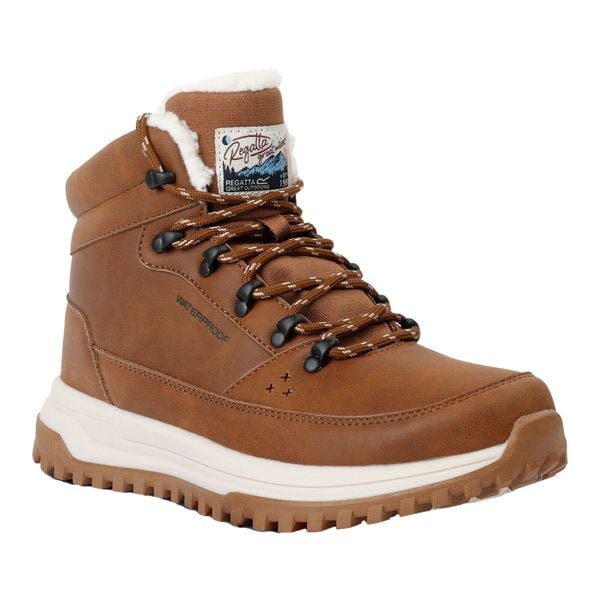 Buty Damskie Sherbourne. Brązowe trekkingi damskie Regatta, trekkingowe. Za 307.99 zł.