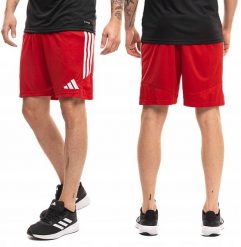 Adidas Spodenki męskie adidas Tiro 26 League czerwone KA8791 2XL. Czerwone krótkie spodenki sportowe męskie Adidas, m, bez wzorów. Za 82.07 zł.