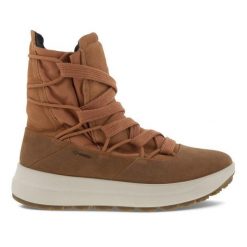 Śniegowce ECCO Solice GTX Primaloft Sierra brązowe. Brązowe śniegowce i trapery damskie ecco, z gore-texu. Za 573.99 zł.