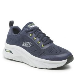 Sneakersy Skechers. Białe trampki i tenisówki chłopięce Skechers, bez wzorów, bez zapięcia. Za 229.99 zł.