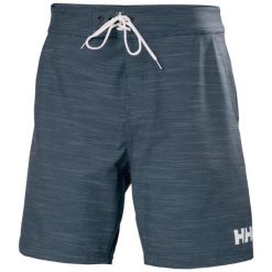 Szorty kąpielowe Helly Hansen Newport 8". Niebieskie krótkie spodenki sportowe męskie Helly Hansen, m, bez wzorów, do pływania. Za 301.00 zł.