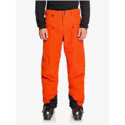 Spodnie snowboardowe męskie Quiksilver Boundry. Brązowe spodnie snowboardowe męskie Quiksilver, m, bez wzorów, narciarskie. Za 359.99 zł.