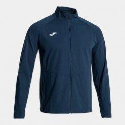 Kurtka z dresu Joma Doha II. Niebieskie kurtki męskie Joma, m, bez wzorów, z dresówki, bez kaptura. Za 309.00 zł.