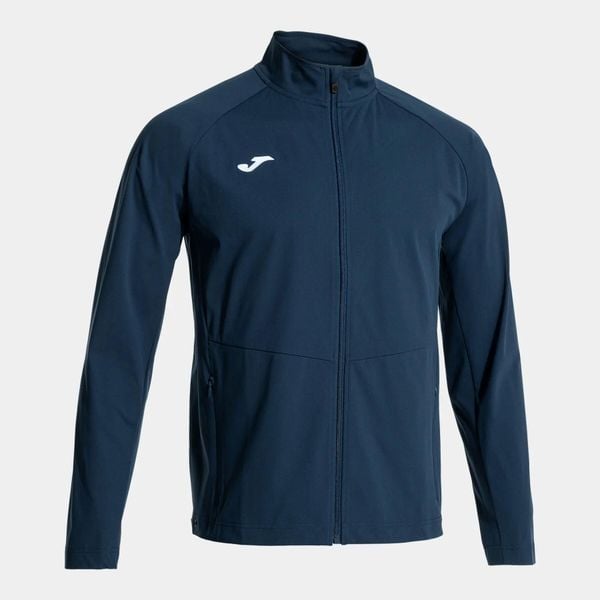 Kurtka z dresu Joma Doha II. Niebieskie kurtki męskie Joma, m, bez wzorów, z dresówki, bez kaptura. Za 231.10 zł.