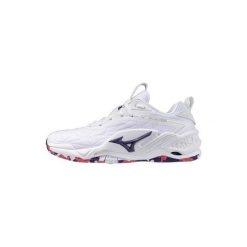Damskie buty halowe Mizuno Wave Stealth Neo. Białe obuwie sportowe damskie Mizuno, bez wzorów, mizuno wave. W wyprzedaży za 560.10 zł.