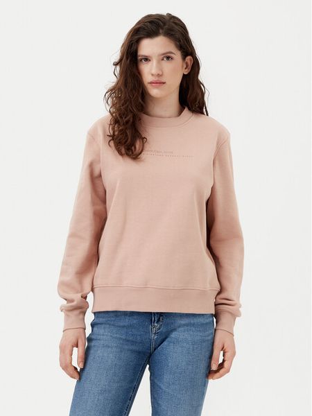 Calvin Klein Jeans Bluza Institutional Graphic J20J224731 Pomarańczowy Regular Fit. Brązowe bluzy damskie Calvin Klein Jeans, m, bez wzorów, z bawełny, bez kaptura. Za 199.99 zł.