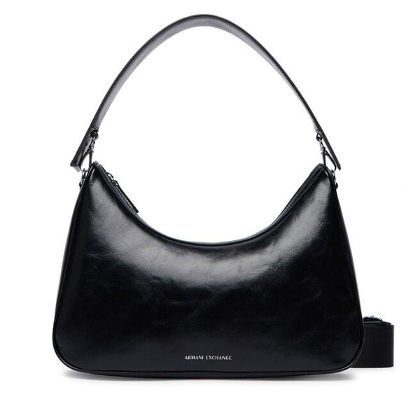 Torebka Armani Exchange. Czarne torebki do ręki damskie Armani Exchange, bez wzorów, klasyczne, bez dodatków. Za 589.99 zł.