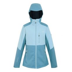 Kurtka Wodoodporna Damska Ocieplana Kelora. Niebieskie kurtki damskie Regatta, xs, bez wzorów, bez kaptura. Za 172.99 zł.