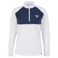 Bluza damska Tecnifibre Thermo Pro. Białe bluzy damskie TECNIFIBRE, bez wzorów, bez kaptura. Za 349.00 zł.