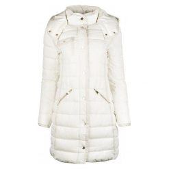 Desigual Płaszcz Damski Inga 36 Biały. Kurtki damskie marki Desigual. W wyprzedaży za 654.00 zł.