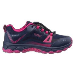 Buty Elbrus Ergides Wp 92800657411 niebieskie. Niebieskie obuwie sportowe damskie bez wzorów, z gumy. Za 366.98 zł.
