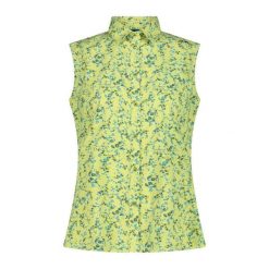 Koszula damska turystyczne CMP 34S6176. Zielone koszule damskie CMP, l, bez wzorów, sportowe, bez kołnierzyka, bez ramiączek. Za 222.00 zł.