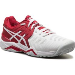 Buty ASICS - Gel-Resolution Novak Clay E806N Classic Red/White/Silver. Buty sportowe męskie marki Asics. W wyprzedaży za 409.00 zł.