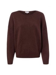 Marie Lund Sweter Kobiety brązowy, S. Brązowe swetry damskie Marie Lund, s, bez wzorów, z wełny, bez kołnierzyka, bez ramiączek, bez kaptura. Za 249.95 zł.
