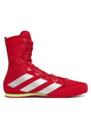 Adidas Buty bokserskie Box Hog 4 JP9846 Czerwony. Czerwone buty sportowe męskie Adidas, z materiału, bez zapięcia. Za 409.99 zł.