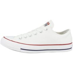 Buty do chodzenia Trampki Unisex Converse Chuck Taylor All Star Ox. Białe trampki męskie Converse, bez wzorów, z materiału, retro, bez zapięcia. Za 490.00 zł.