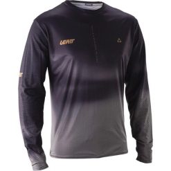 Longsleeve rowerowy męski Leatt MTB Trail 3.0. Czarne bluzy męskie LEATT, m, bez wzorów, bez kaptura. Za 199.99 zł.