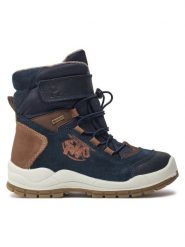 Primigi Śniegowce 6896322 S GORE-TEX Granatowy. Niebieskie buty zimowe chłopięce Primigi, bez wzorów, z gore-texu, bez zapięcia. Za 419.99 zł.