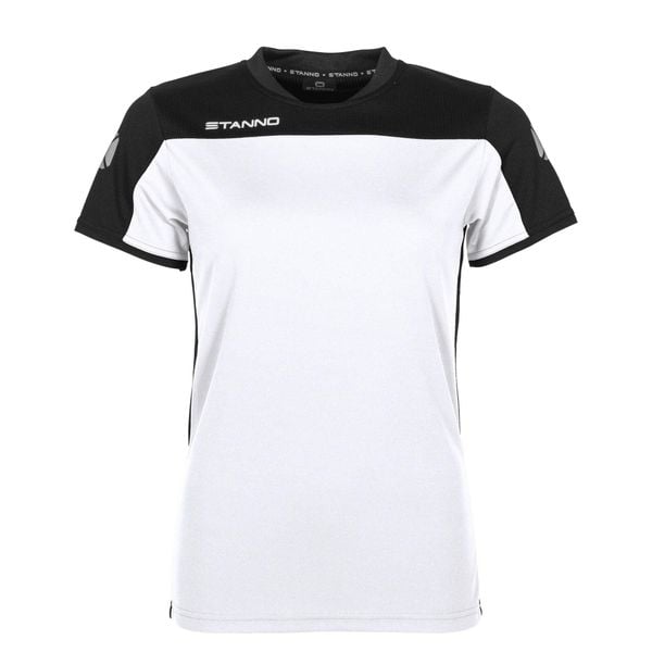 Damski jersey Stanno Pride. Białe koszulki sportowe damskie STANNO, bez wzorów, z jersey, bez kołnierzyka, bez ramiączek. Za 172.50 zł.