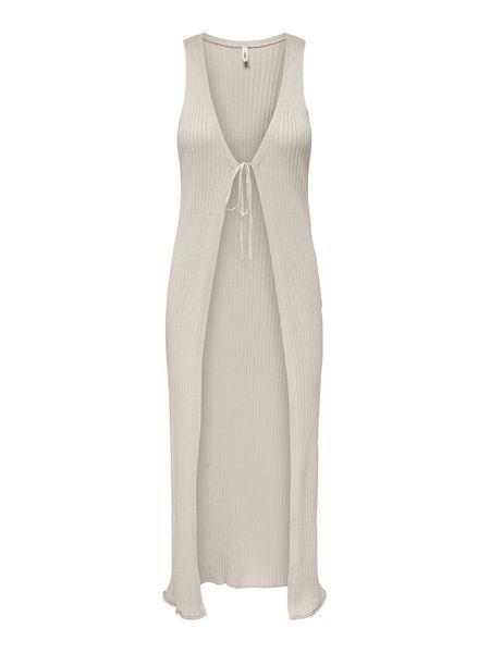 ONLY Kardigan Meddi 15347887 Beżowy Regular Fit. Brązowe kardigany damskie Only, m, bez wzorów, z syntetyku, bez kołnierzyka, bez ramiączek, bez kaptura. Za 65.99 zł.