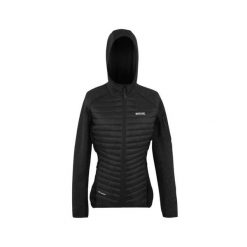 Damska bluza z kapturem na zamek błyskawiczny Regatta Newhill. Czarne bluzy damskie Regatta, bez wzorów, z kapturem. Za 129.99 zł.