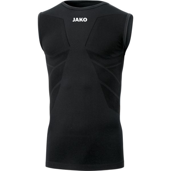 Tank top Jako top Comfort 2.0. Czarne t-shirty męskie Jako, na zimę, m, bez wzorów, z materiału, sportowe, bez kołnierzyka. Za 194.00 zł.