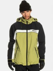 Quiksilver Kurtka narciarska Live Wire Snjt EQYTJ03408 Zielony Regular Fit. Zielone kurtki sportowe męskie Quiksilver, na zimę, m, bez wzorów, z syntetyku, narciarskie. Za 809.99 zł.