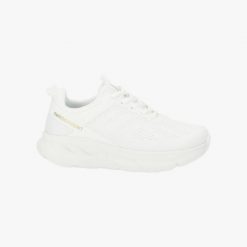 Buty do biegania biegowe damskie Swedemount Boston Running Shoe. Białe obuwie sportowe damskie SWEDEMOUNT, bez wzorów, do biegania. Za 329.99 zł.