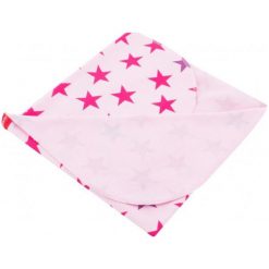 Beemy Letni Kocyk Pink Stars. Kocyki dla dzieci Beemy. Za 49.00 zł.