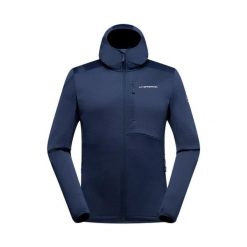 Kurtka termiczna do wędrówek La Sportiva Chill. Niebieskie kurtki męskie La Sportiva, l, bez wzorów, z elastanu, z kapturem. Za 480.00 zł.