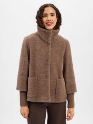 S.Oliver BLACK LABEL Kurtka Kobiety brązowy, 40. Brązowe kurtki damskie s.Oliver BLACK LABEL, s, bez wzorów, bez kaptura. Za 799.95 zł.