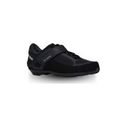 Buty na rower ROADC 100. Czarne buty sportowe męskie B'TWIN, z gumy. Za 149.99 zł.