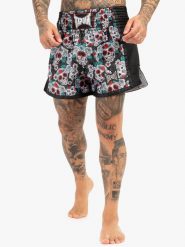 Szorty do boksu tajskiego Tapout Bollan. Czarne szorty męskie TAPOUT, m, z aplikacjami, z gumy, eleganckie. Za 245.50 zł.