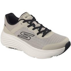 Buty sportowe męskie Skechers Max Cushioning Endea. Szare buty sportowe męskie Skechers, bez zapięcia, na fitness i siłownię. Za 490.00 zł.