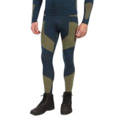 Legginsy termoaktywne męskie Kilpi NIEL-M. Czarne legginsy sportowe męskie Kilpi, l, bez wzorów, z materiału, narciarskie. Za 138.03 zł.
