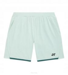Spodenki tenisowe Yonex Y-R Knit Shorts. Zielone krótkie spodenki sportowe męskie YONEX, l, bez wzorów, z materiału, do biegania. Za 369.00 zł.