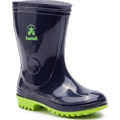 Kalosze KAMIK - Pebbles EK9116 Navy/Lime. Kalosze chłopięce marki Kamik. Za 109.00 zł.