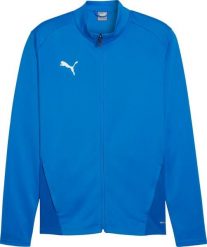 Puma Bluza męska Puma TeamGoal Training Jacket niebieska 658633 02 M. Niebieskie bluzy męskie Puma, m, bez wzorów, bez kaptura. Za 253.57 zł.