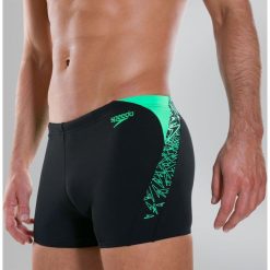 Speedo kąpielówki Boom Splice black/green r. 34. Kąpielówki męskie marki Speedo. Za 107.00 zł.